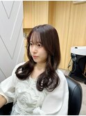 ロング×顔タイプ＝フェミニン♪