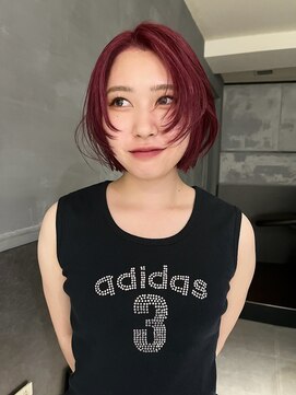 キャロルガーデンズ ボコカ 表参道(Carroll Gardens bococa) レッド、ボブ