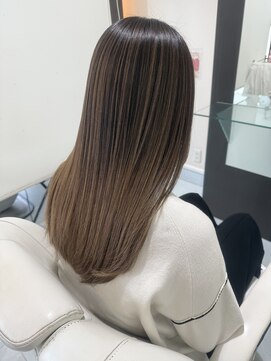 イマージュヘアー バレイヤージュ