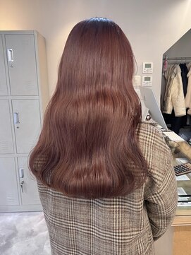 フラム 渋谷(flamme) ◯くすみピンクブラウン