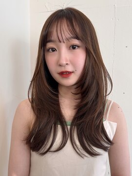 コート 表参道(Cote) 艶感こなれヘア愛され前髪メルティーカラーウェーブミディアム