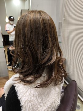 オラ ボーテ(Aura Beaute) ケアブリーチダブルカラー透明感スモーキートパーズミディアム