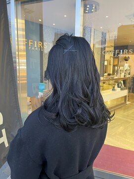 コワファースト 大分(COIFF1RST) ブルージュカラー!ちょこっとヘアアレンジ