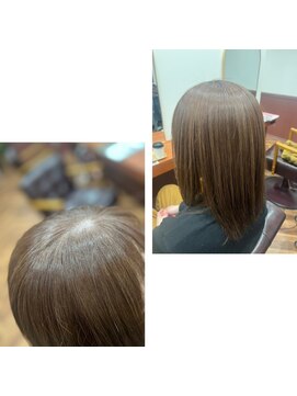 クロエ バイ ラヴィズム 燕三条店(CLOE by LUVISM) 白髪ぼかしハイライト