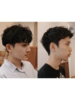 【京橋】20～30代多数！メンズカット＋ニュアンスパーマ\8800！