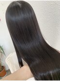 髪質改善ストレート