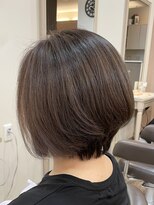 アルターリール(aL ter Rire)&nbsp;くびれヘア/アプリコットオレンジ/ハイライトカラー/澤瑞絵