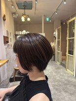 アンユヘアー 与野駅前店(unu.hair)&nbsp;30代40代50代与野美容室/ショートレイヤースタイル