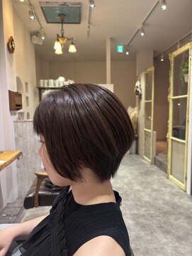 アンユヘアー 与野駅前店(unu.hair) 30代40代50代与野美容室/ショートレイヤースタイル