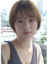 イチエ(ICHIE)&nbsp;ボブ前髪あり前髪なし面長丸顔/30代/40代/50代/ショート【高橋】