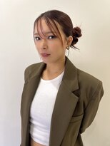 サボ(sabo) 韓国ヘア/顔まわり/韓国レイヤー/前髪カット/小顔/韓国風