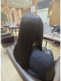 ヘアリゾートハピネス アイロンいらずの艶あり縮毛矯正