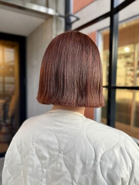 トーリ(TO/RE) ブリーチなしローズピンクボブ