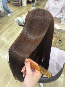 髪質改善ストレート