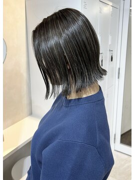 ボブ×ハイライト