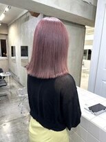 デート 下北沢(DATE) ピンクベージュ/ダブルカラー/シンプルストレート/髪質改善/原宿