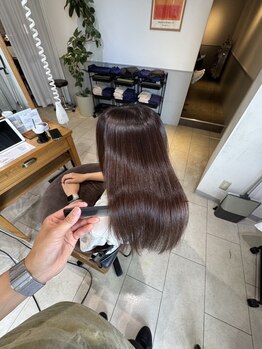 ソメ 交野店(SOME)の写真/[根元￥3630/全体￥4070-]繰り返しのカラーで傷んだ髪やエイジング毛のお悩みに◎<プレミアムカラー>