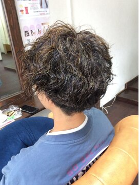 ドルセット ショートパーマ