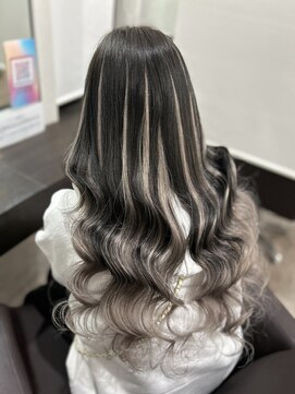 グランディールヘアデザイン(grandir hairdesign) バレイヤージュ風！-Yurika-