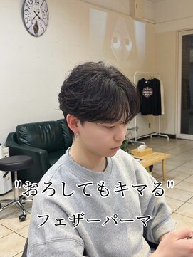 ディータ(Dita) シースルーフェザー／フェザーパーマ／フェザーショート