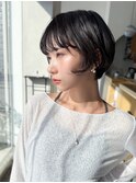 大人可愛い20代30代40代50代小顔ショートボブナチュラルショート