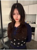 ハッシュカット/レイヤーカット/ハイレイヤー/韓国/顔周り