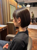 アリレイナ美容室 鎌倉店(ARIREINA)&nbsp;鎌倉大人ショートボブ顔回りレイヤーカットくびれショート30代