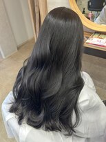 プリンプ トータルビューティ(PRIMP.total beauty) アイスグレー 透明感グレー 暗髪 黒染め 透明感カラー