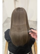 髪質改善カラーでダメージを減して今までにないカラーデザインの提供☆【心斎橋髪質改善 little心斎橋】