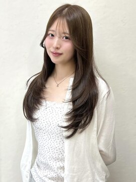 セルカ 新宿(CERCA) ハッシュカット×オリーブベージュ