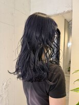 メルシー(merci.)&nbsp;ブリーチなし/透明感ネイビーブルー