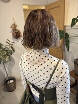 フェイス ネクスト ビューティー(Face next beauty)&nbsp;大人可愛い外国人風ボブパーマ