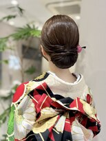 アンベリールフルー(EMBELLIR fleur) 振袖ヘアセット|成人式ヘア|訪問着へアセット|着物着付け