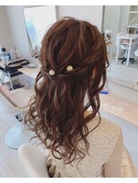 シュエット(Chouette)&nbsp;華やかハーフアップ