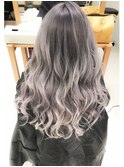 『グラデーションカラー+カット+ブリーチ+アッシュベージュ』