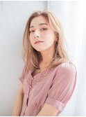 外国人風セミロング【茅ヶ崎】