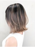 ハイライトグラデーション_セシルカットココアブラウン_ba300741