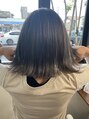 美容室 ココロ(cocoro) 明るい所と暗い所が綺麗に繋がるグラデーション・エアータッチ