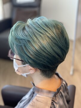 ヘアーリゾートガーデンバイトロント 船橋法典店(Hair Resort Garden by Toronto) クールショートボブ【船橋、西船橋、市川大野、新船橋、塚田】