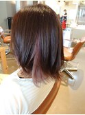 インナーカラーピンクパープル
