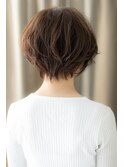 大人かわいいくせ毛風マッシュボブショートZ上尾20代30代40代!