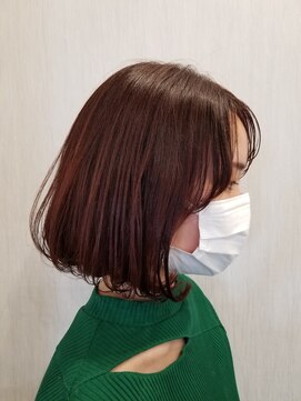 ヘアサロンアンドカフェ エイチプラス(H plus) ワンカールボブ