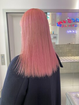 ゲーム 原宿店(GAME) ピンク/ダブルカラー/ケアブリーチ/髪質改善/原宿