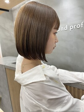 ロンドプロフィール 浦和(Lond profil) 【ワンランク上のボブ】切りっぱなしボブ【浦和】