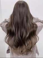 ジルブラン(JIL BLAN)&nbsp;ハイライトバレイヤージュダブルカラー20代30代40代グレージュ