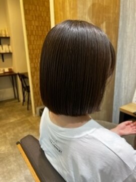 テラスヘア センダイ(TERRACE hair SENDAI) 艶髪ボブ【髪質改善縮毛矯正】