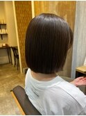 艶髪ボブ【髪質改善縮毛矯正】