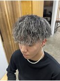 【TAKASHI】ホワイトメッシュ×ツイスパ