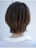 前髪なし大人ショートボブ20代30代40代【AIN.表参道】川原大地