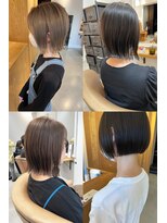 トリート 西船橋店(TREAT)&nbsp;切りっぱなしボブ外ハネボブぱつっとボブ